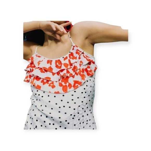 RIXO x Target Polka Dot Ruffle Slip Dress 1X - Picture 2 of 16